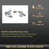 2pcs LED License Plate Lights Assembly for Honda Crv Fit Odyssey Jazz Hrv Frv CR-V Stream 12V SMD Number Lamp Xenon White 6000k