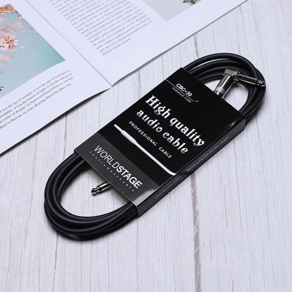 Noise Reduction Braided Guitar Cable 3M Audio Wire Cord New Pickup Cable