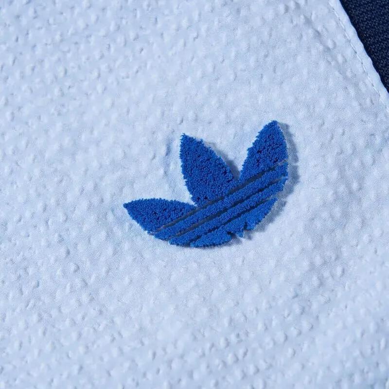 adidas Оригинальные быстросохнущие дышащие спортивные повседневные шорты, мужские брюки, светло-голубые JI7233