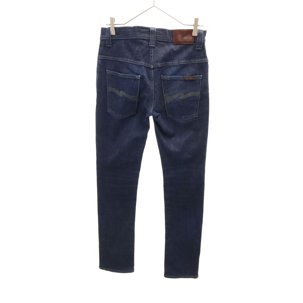Nudie Jeans сделано в Италии THIN FINN Узкие джинсы W29 Индиго Джинсы Мужские Б/У