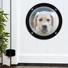 Dog Fence Clear Acrylic Dome Window Panoramic View Bubble Peek Porthole for Pet Cat Horse Garden Outdoor Playground Fence