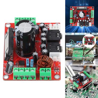 XH-M150 4-канальная плата автомобильного аудиоусилителя мощности DC 12V TDA7850 4-канальный модуль автомобильного усилителя мощности с шумоподавлением BA3121
