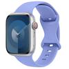 Силиконовый ремешок для Apple Watch Band 45 мм 44 мм 41 мм 40 мм 42 мм 46 мм ultra 49 мм Спортивный браслет correa серия 11 7 8 9 10 4 3 5 6 se