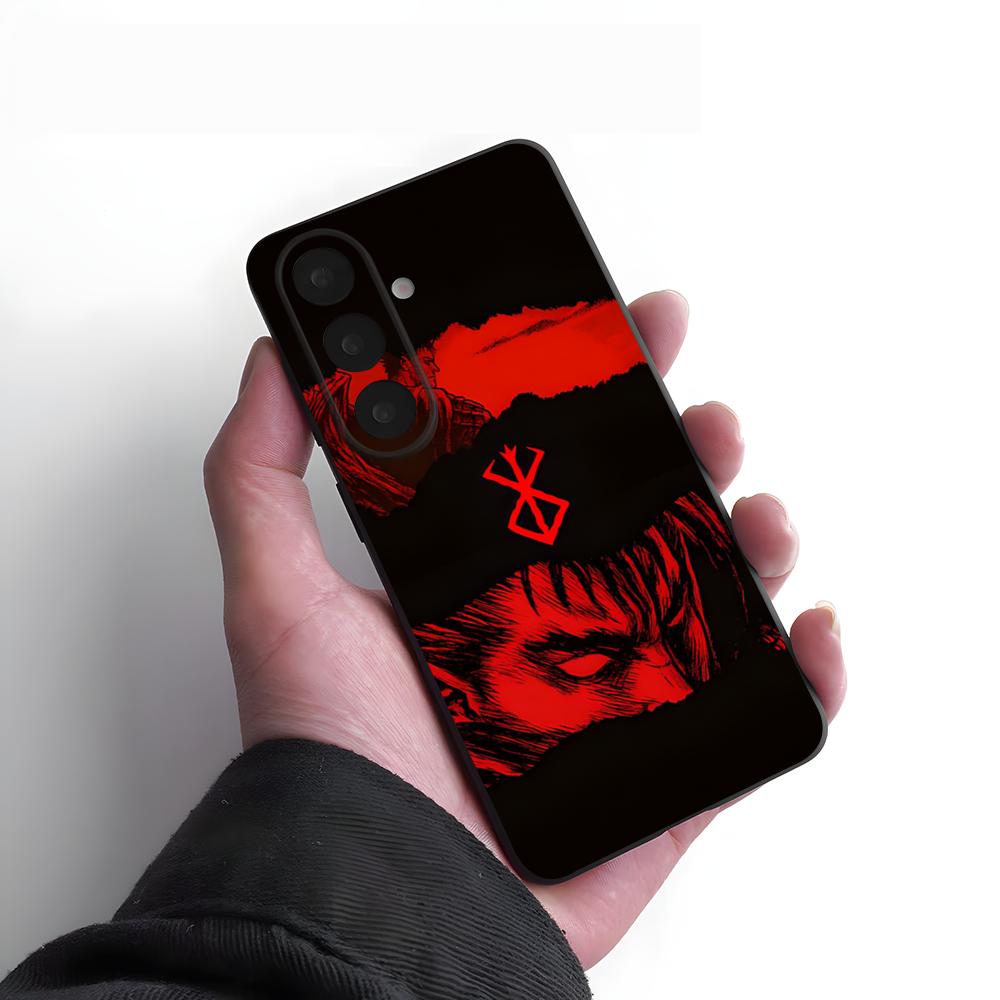 Чехол для телефона Аниме Берсерк Для Samsung S26 S25 Plus S20 S20 Plus S22 Ultra S23 FE S21 Plus S21 Ultra Мягкий чехол