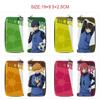 Blue Lock Long Zip Wallet Full Color PU Leather Isagi Bachira Anime Clutch Purse