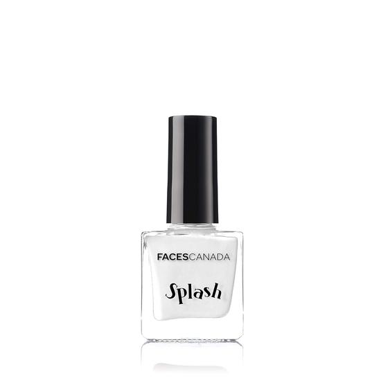 FACESCANADA Faces Splash Glossy Finish Nail Enamel, Floral Dream 56, 8 мл и Faces Canada Splash Glossy Nail Enamel, White O White 14, 8 мл