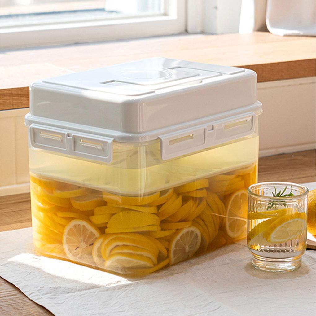 Pickle Jar with Press Plate Leakproof Kitchen Organizer Bins For Gherkin Sauerkraut Olive And Kimchi Storage Container