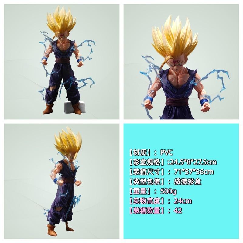 Dragon Ball Супер Сайян 2 Гохан Гаражный Китовый Набор Фигурка Действия 24 см ПВХ Аниме Статуя Коллекционная Настольная Декорация Для Фанатов Аниме
