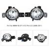 Pair Front Fog Light Lamps Without Bulbs For BMW X6 E71 E72 08-11 63177187631