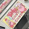 Коврики для мыши Расширенный защитный коврик для ноутбука Игровой коврик для стола Компьютерный Мультяшный K-Kirby Аксессуары для ПК Клавиатура Большой нескользящий коврик для стола
