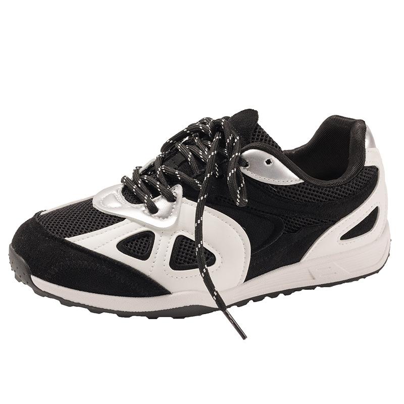 Ретро кроссовки на черной платформе для фанатов Queen женские 2025 новая осень юбка универсальные повседневные спортивные туфли