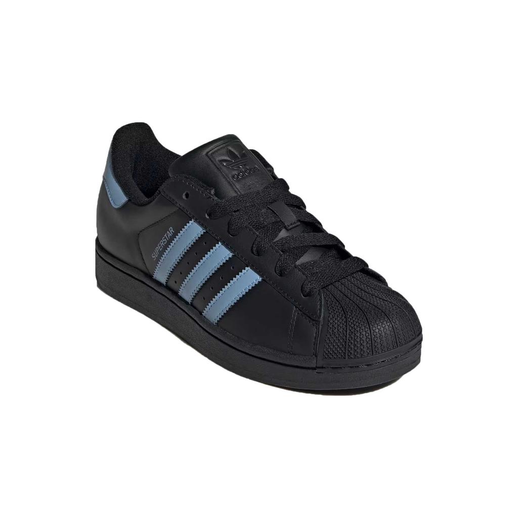 Adidas Женские кроссовки Superstar 2 Черный пепельный синий Core-Black JS1338