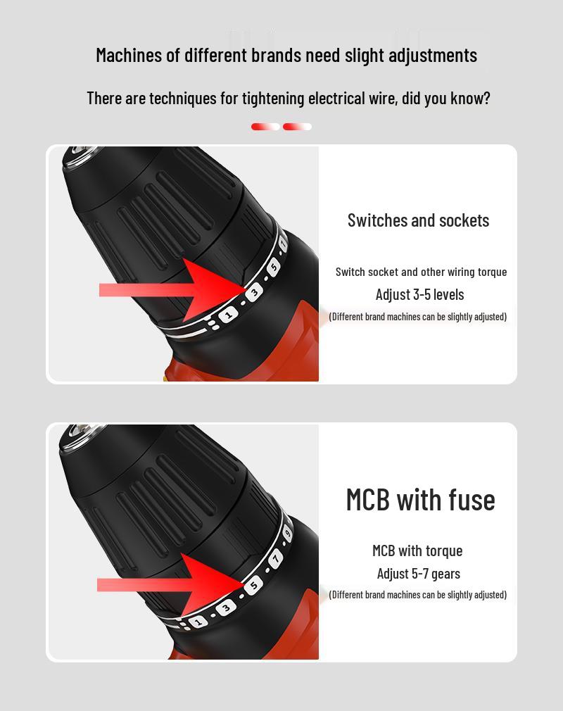 Улучшенная магнитная не скользящая электрическая насадка-отвертка для воздушных и панельных переключателей