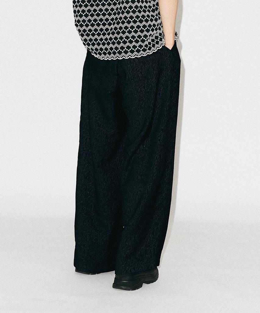 F8KE CHEMICAL CLUB Meteor Jacquard Wide Pants