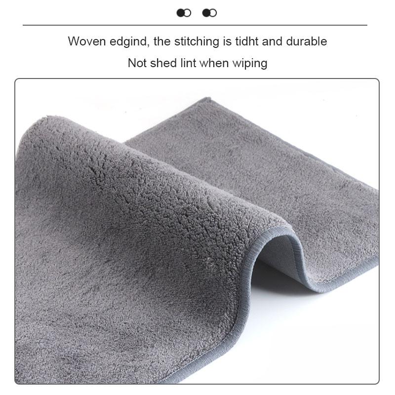 SASB6 Car Emblem Suede Towel Microfiber Uptake Cleaning Rag Cloth For Alfa Romeo 4C 159 Spider Giulia Giulietta 156 Tonale Mito 147 8C