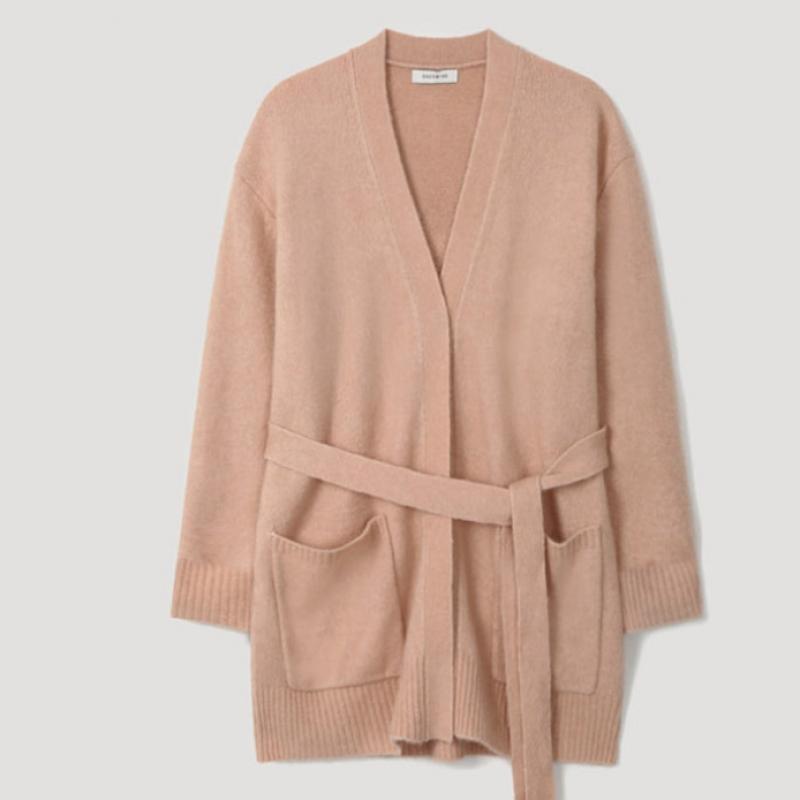  She S miSS Вязаный кардиган с V-образным вырезом и поясом