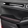 4pcs Leather Door Armrest Cover For Honda Civic Sedan  Decor Accessories
