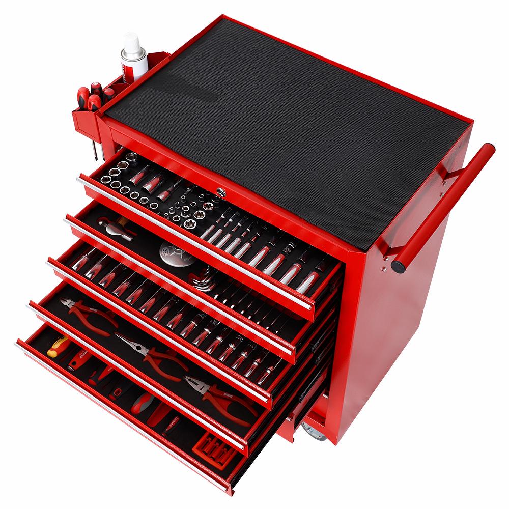 Kecheng Multifunctional 7-Drawer Tool Storage Workshop Cart