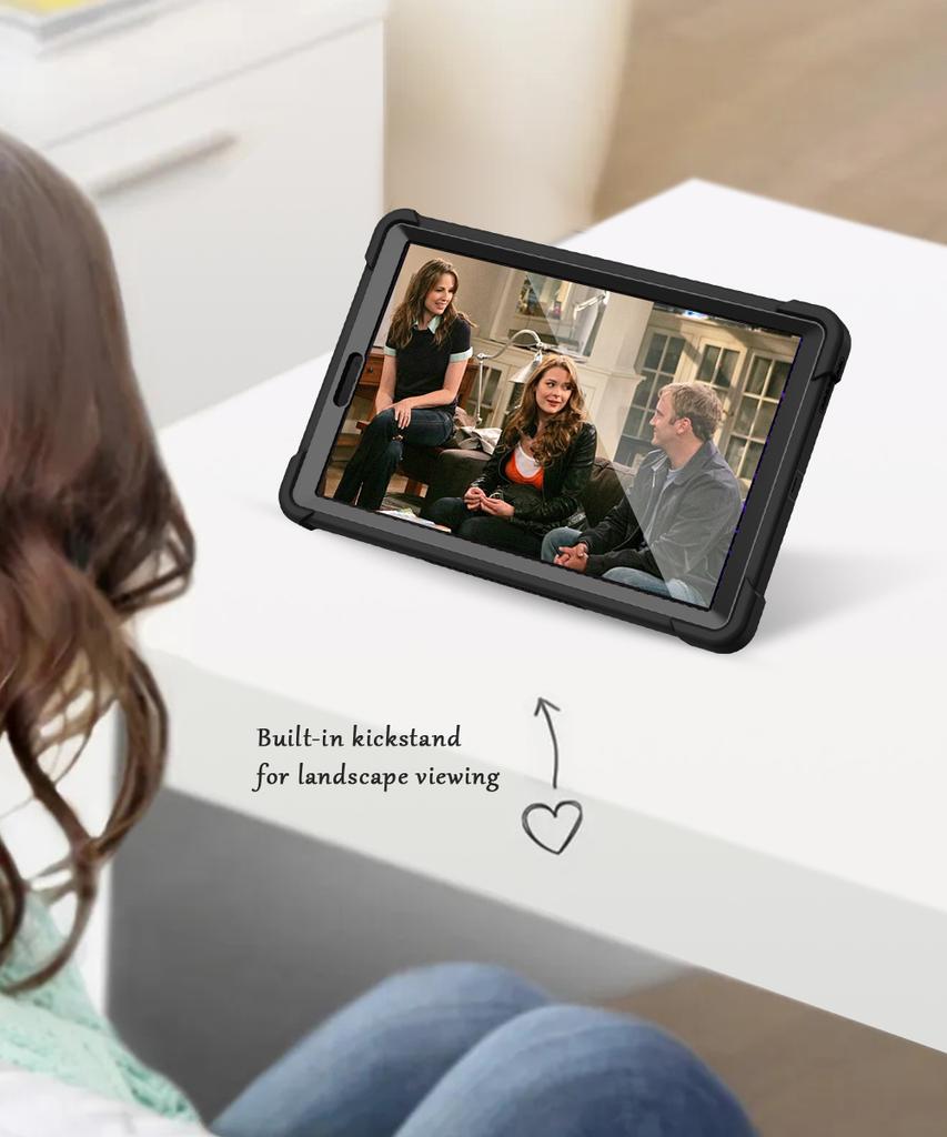 Противоскользящий бронированный чехол Универсальный Для Lenovo Tab K10 2021 TB-X6C6F X6C6X M10 Plus 2020 TB-X606F X606X 10.3" Подставка Гибридная Крышка
