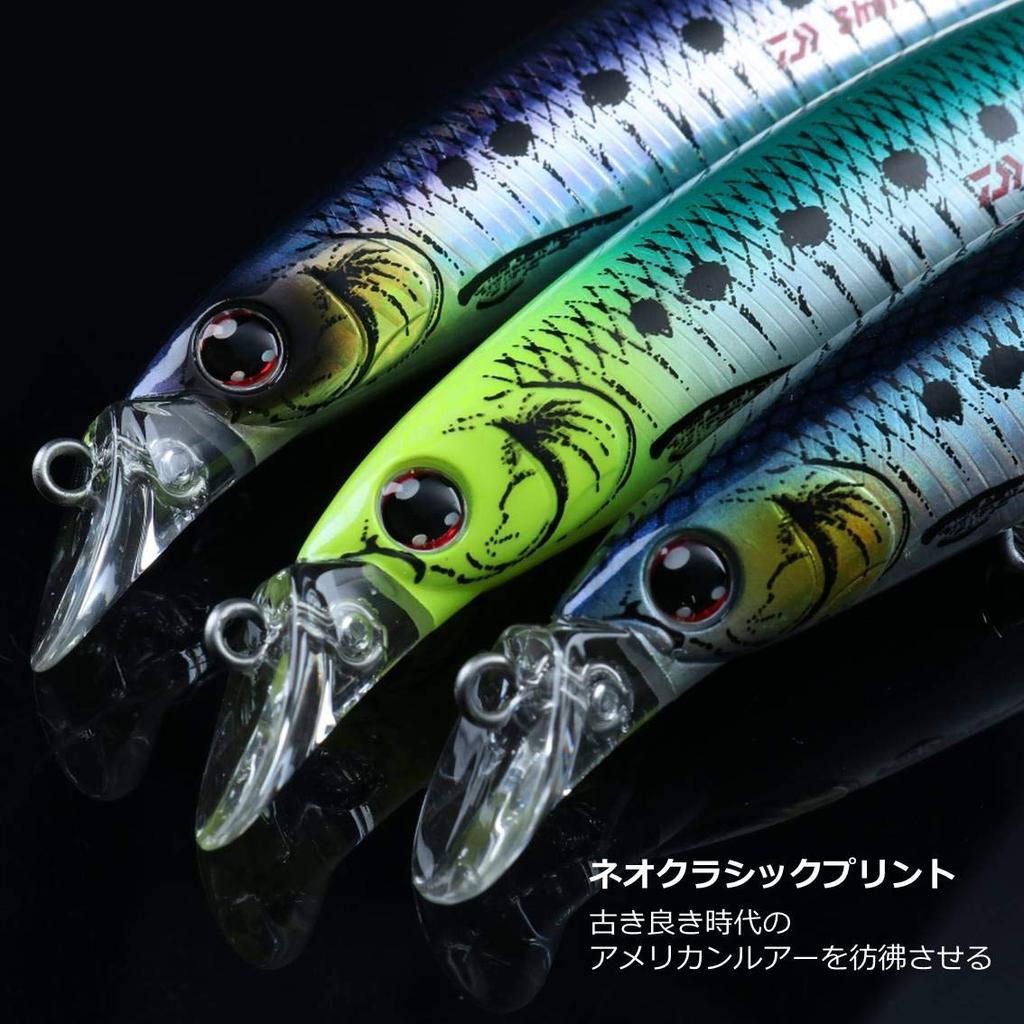 Daiwa Минноу для морского окуня Shoreline Shiner Z Vertis R 30th Adel Iwashi