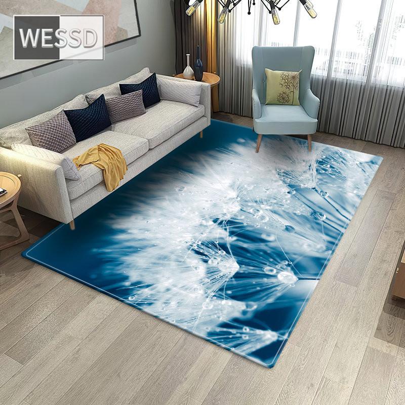 Коврик для спальни с принтом одуванчика, фланелевая губка, коврик для ванной, большие кухонные коврики, мягкий ковер, ковер для гостиной, зала