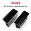 2Pcs Car Side Door Armrest Handle Storage Box for Volkswagen VW Golf 8 MK8 2020 2025 R Gti Gte Container Organizer Accessories