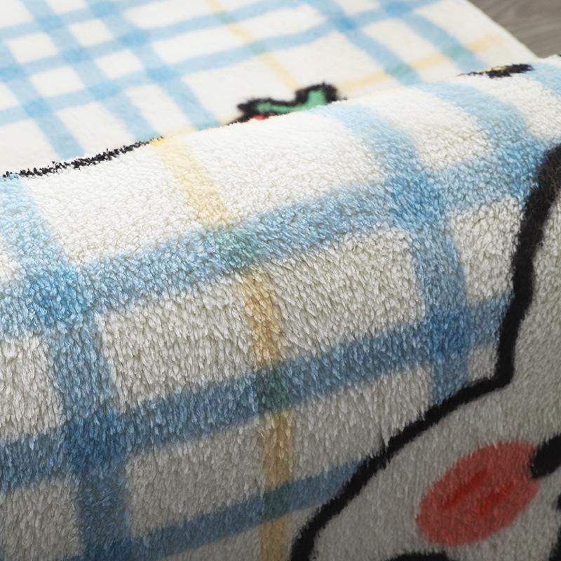 Современный стиль украшения гостиной круглый ковер утолщенный плюшевый прикроватный коврик ковры с мультяшным рисунком для спальни дома пушистый мягкий ковер