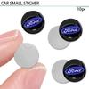 Car Sticker Ford 10pcs Car Stickers Decoration Protection For Ford Focus 2 3 4 MK2 MK3 MK4 MK6 MT Mustang Fiesta Mk7 Escape F150