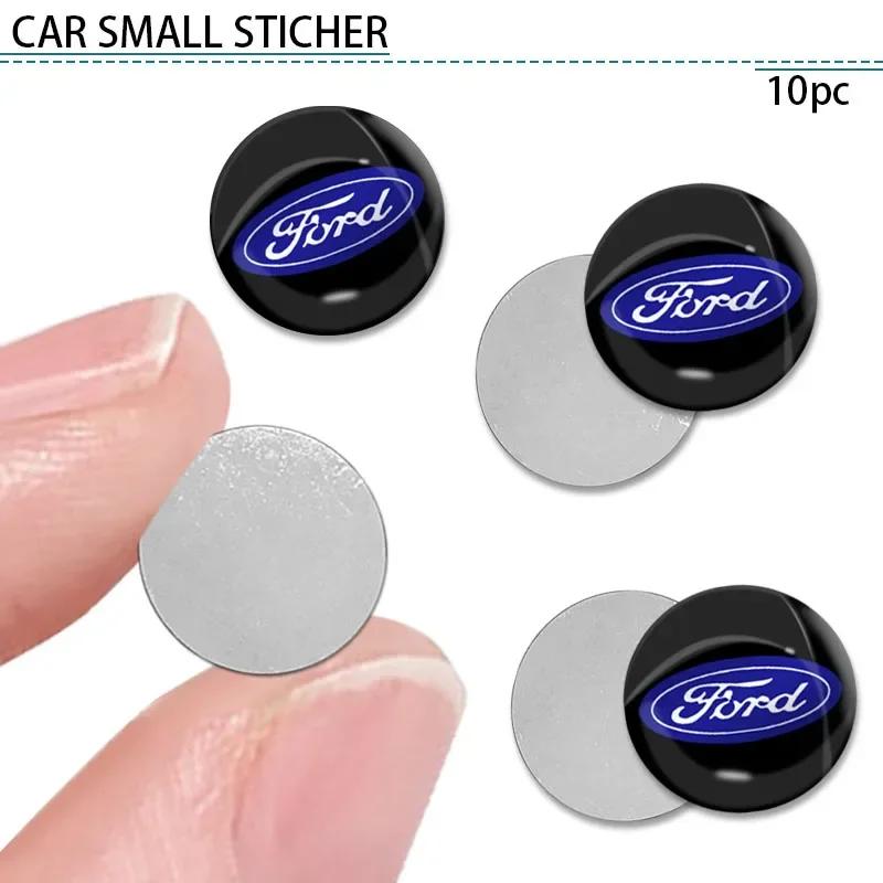 Car Sticker Ford 10pcs Car Stickers Decoration Protection For Ford Focus 2 3 4 MK2 MK3 MK4 MK6 MT Mustang Fiesta Mk7 Escape F150