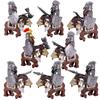 The Wild Boar Goat Mount Animals Movie Monster Dwarf Warrior Iron Foot Dane Leader of the Dwarfs Building Blocks Toys For Kids