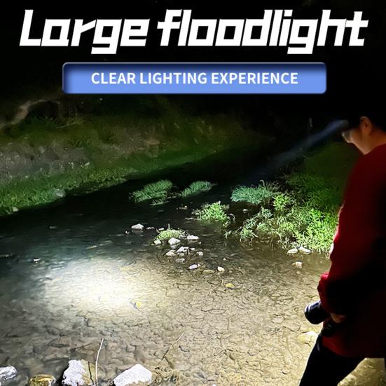 Налобный фонарь-клипса с цифровым дисплеем, водонепроницаемый, с регулируемыми режимами, USB-перезаряжаемый, мини-аварийный фонарик, магнитный, портативный, клипса для кепки, налобный фонарь