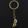 Fashion Party Mask Masquerade Mardi Gras 31x12mm Pendant 30mm Key Chain Bronze   Men Gift Keychain