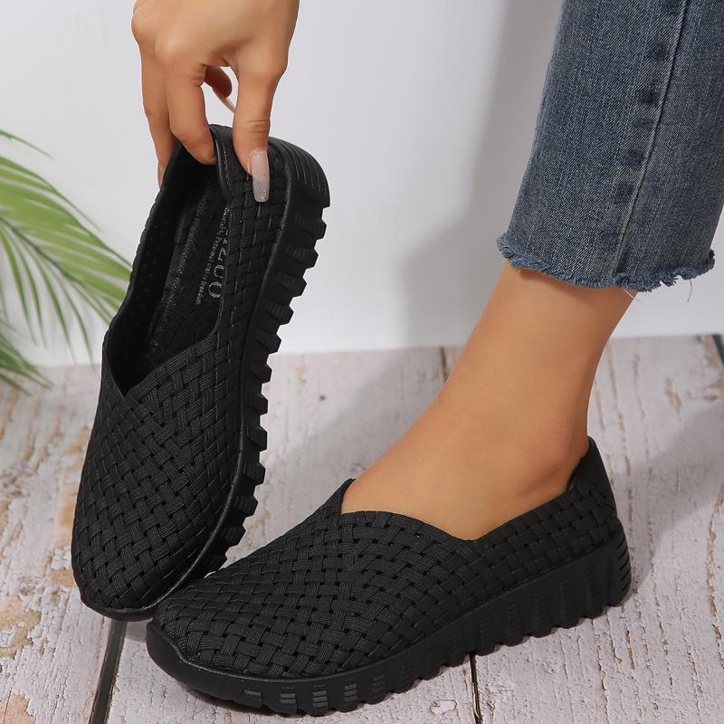 2025 New Comfortable Single Shoes for Women Wedge Heel Hollow Casual Sneakers Height-increasing Platform Shoes Shoes for Women
