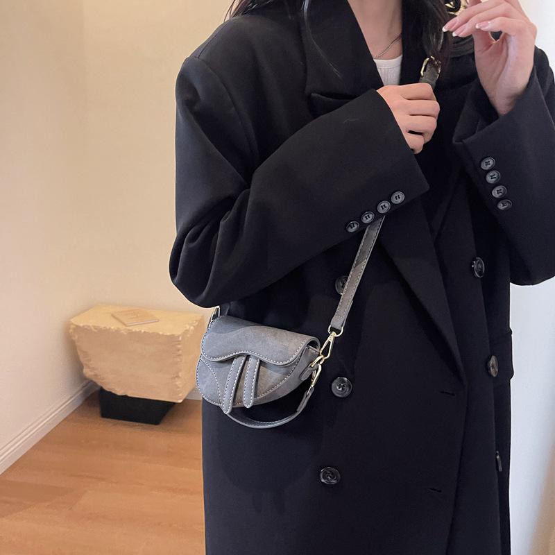 Мини сумка через плечо в ретро стиле: Европейский и американский стиль, дизайн помады с джинсовым принтом