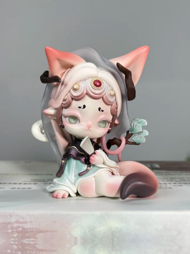 Последняя официальная серия Ninimo Nini Mo Cloud Seasonal Words Милые модные аниме-фигурки Настольное украшение Рождественские подарки
