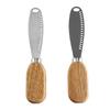 Stainless Steel Cutlery Set: Butter Scraper, Spatula, Bread & Jam Knife, Cheese Knife with Rubberwood Handle