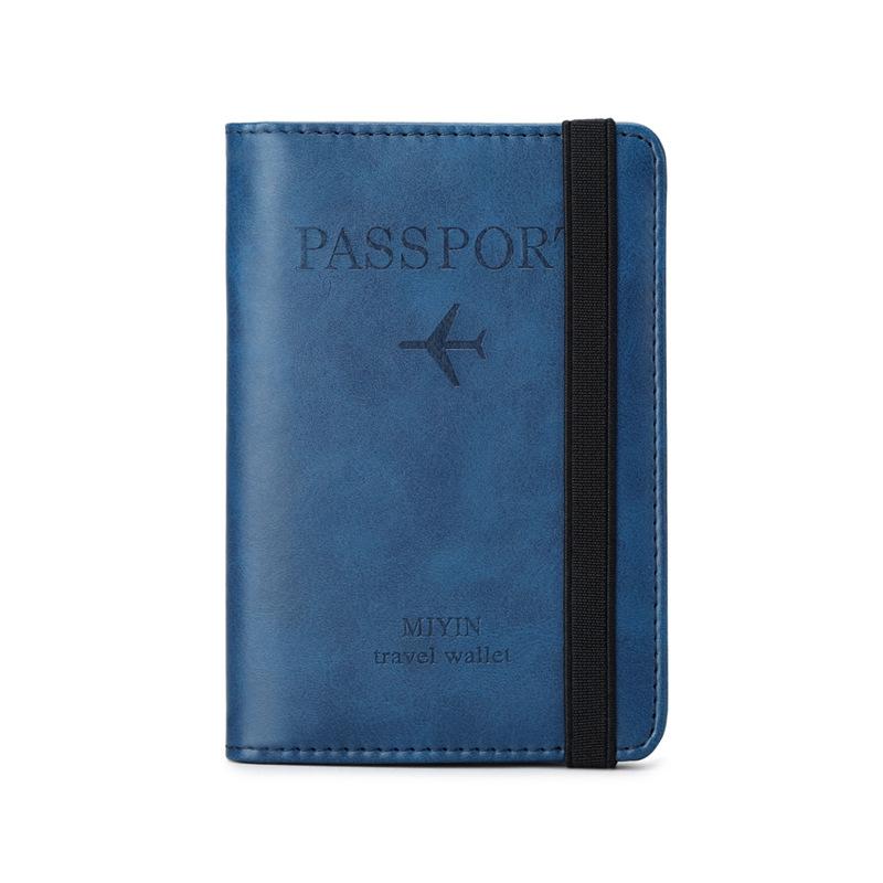 Сумка для паспорта Женская новая с эластичной лентой обложка для карты вакцинации Сумка для документов Многофункциональный дорожный чехол для паспорта