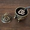 Alloy Incense Burner Animal Foot Plate Three Legged Stove  Tea Ceremony Home Decoration