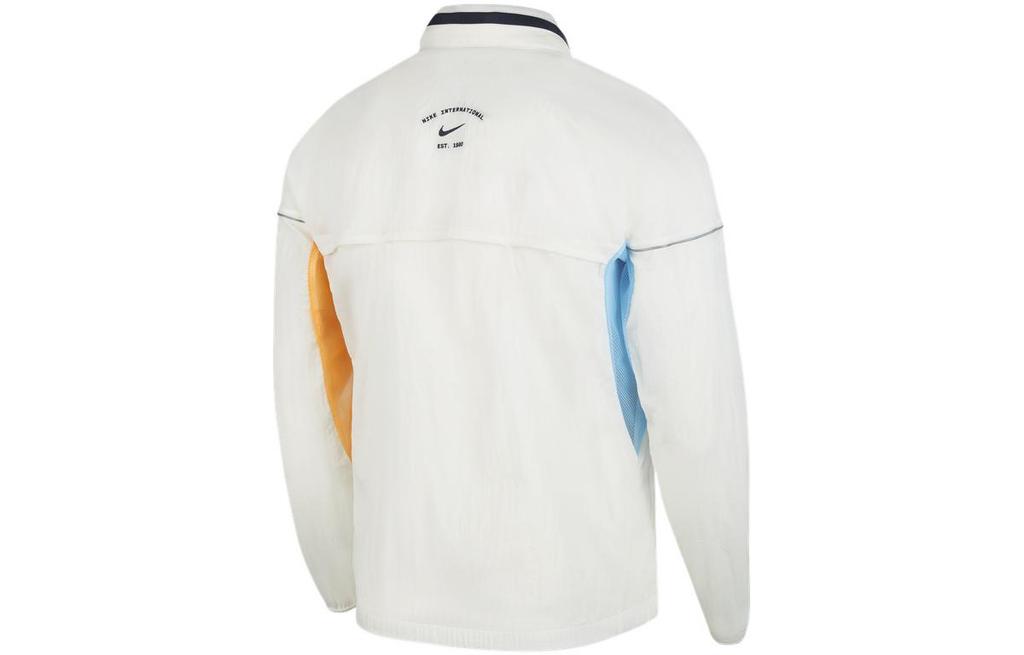 Nike Jackets Men's Sail White Baseball Collar Moderate Other DM4780-133