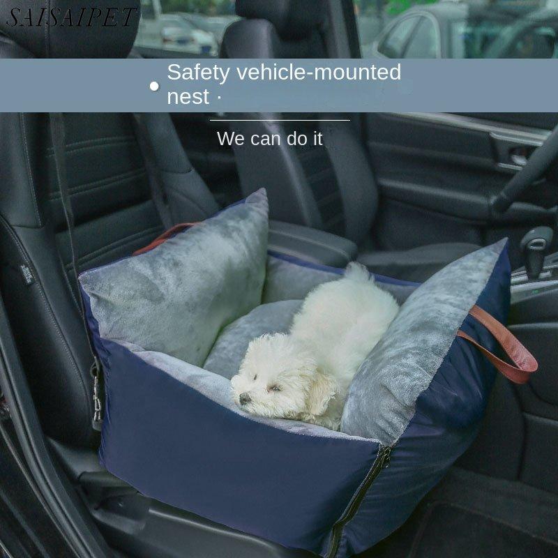 Новое двустороннее автомобильное гнездо для кошек и собак, универсальное автомобильное гнездо для домашних животных, водонепроницаемое мягкое автокресло, подушка для домашних животных.