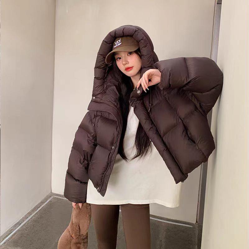 Women's New Winter Cotton-padded Clothes, Fashion Jackets, Cotton-padded Jackets, Short Down Cotton-padded Clothes, Thickened Small People.