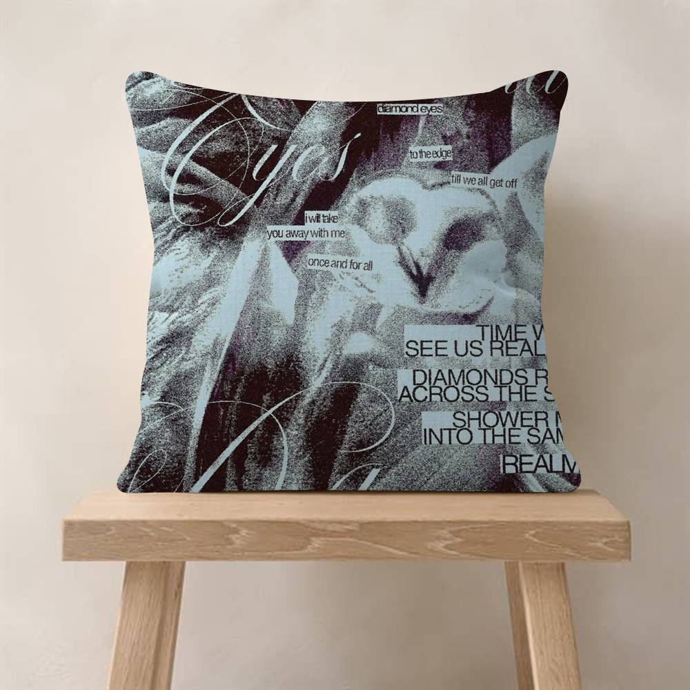 Band album DDeftones COOL  pillow cover sofa cushion cover home room decoration children gift