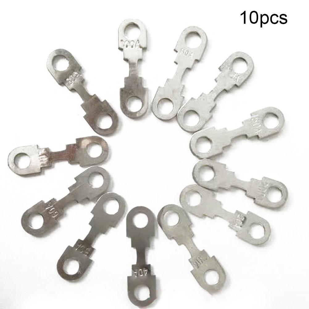 Автомобильные предохранители-чипы 10 шт. Вставные предохранители болтового типа 30А 40А 50А 70А 150А Автомобильное электрическое использование Низковольтные 32В Макс. ток