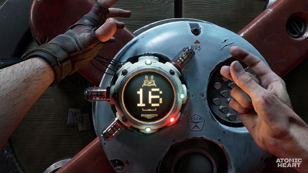 Atomic Heart Limited Edition Включает PS5 Оригинальные Цифровые Цифровые Обои и Наклейку DLC Бонусные Предметы Labor Science Набор Скинов для Оружия Оружие Замша