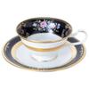 Noritake Cup Saucer 220cc Evening Majesty 2 Bone China & (Pair Set) (Coffee Tea) P59587/4818-1
