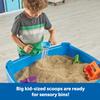 Learning Resources Fingertip Training Shovel Toddler Sand and Water Authentic Tool, Set, Toy, Play, LER5567,