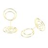 20Pc Round Shaped Table Number Stands Gold/Rose Gold Table Number Holder  Wedding Centerpieces