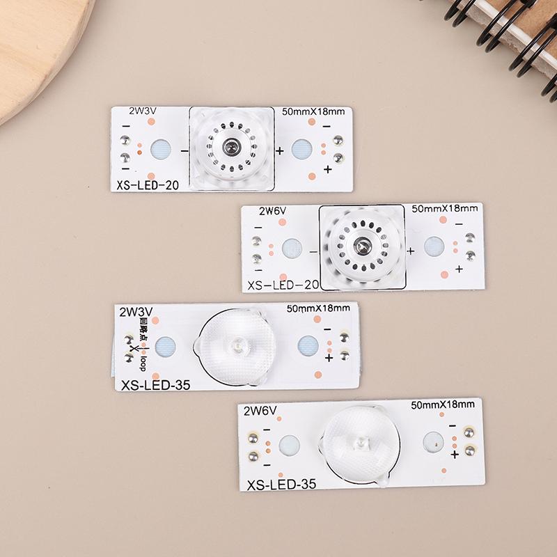 10 шт. 3 В 6 В 2 Вт лампы с оптическим фильтром Len для телевизора 24-108 дюймов универсальная светодиодная подсветка полосы телевизора ремонт простое обслуживание