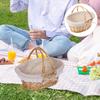 Подарочная корзина для подружки невесты для детей Плетеная ивовая корзина Цветочная корзина для пикника Подарочная корзина для подружки невесты для детей Корзина для хранения Свадебная корзина для хранения