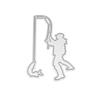 Fishing Man Cutting Dies Metal Stencil DIY Scrapbooking Album Paper Card Embossing Craft Die Cut People